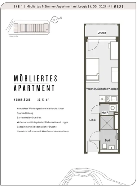 Modernes möbliertes Studio (Bj. 2022) | Balkon | Private Vermieterin | Nähe Ostkreuz & Spree — photo 1